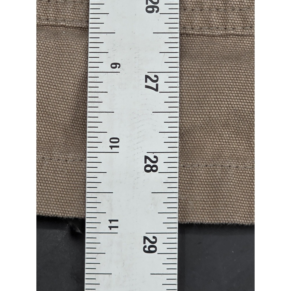 Vans Mens Jacket XL Beige Drill Chore Coat Factory Workwear Factory Field - Picture 6 of 7